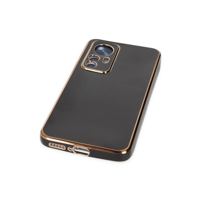 Newface Xiaomi Mi 12T Pro Kılıf Volet Silikon - Siyah