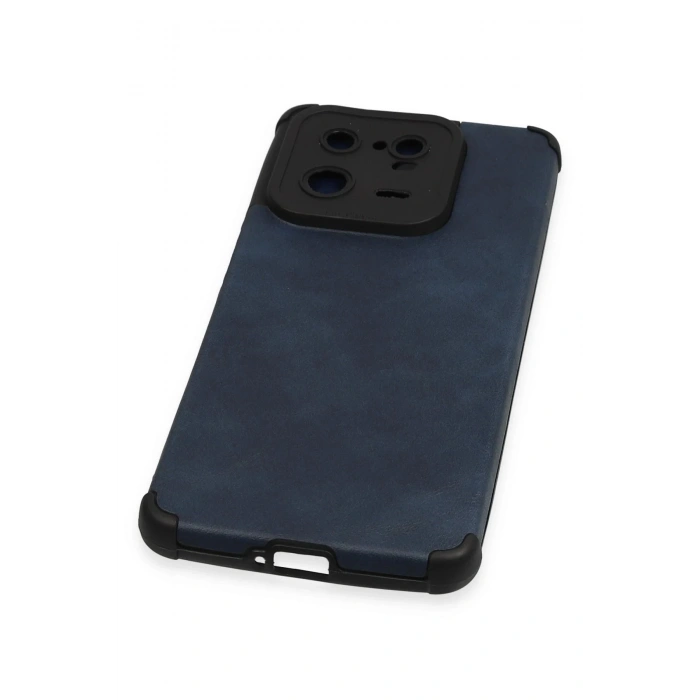 Newface Xiaomi Mi 13 Pro Kılıf Loop Deri Silikon - Lacivert