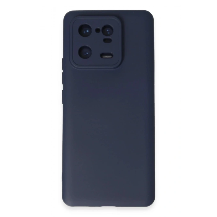 Newface Xiaomi Mi 13 Pro Kılıf Nano içi Kadife Silikon - Lacivert