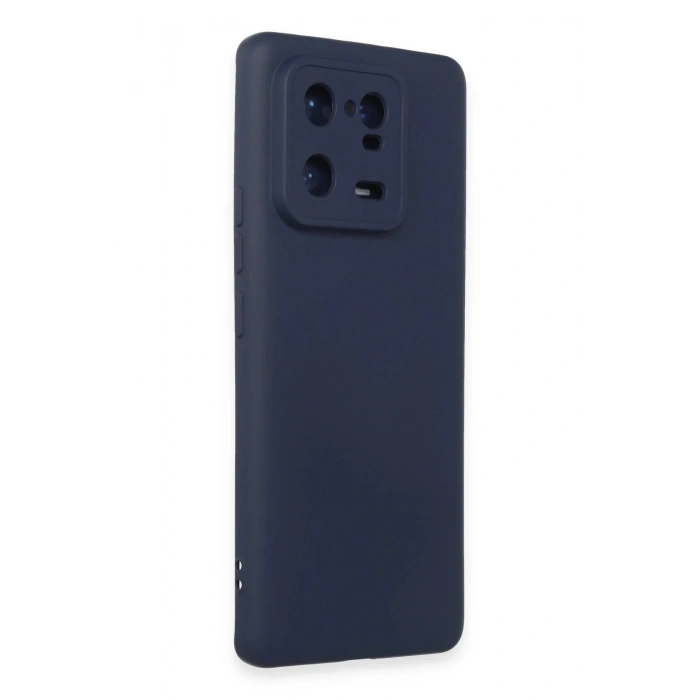 Newface Xiaomi Mi 13 Pro Kılıf Nano içi Kadife Silikon - Lacivert