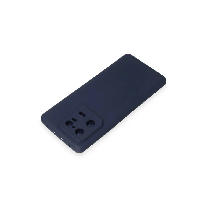 Newface Xiaomi Mi 13 Pro Kılıf Nano içi Kadife Silikon - Lacivert
