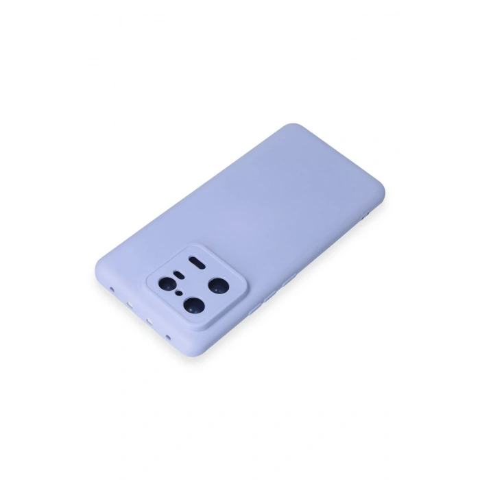 Newface Xiaomi Mi 13 Pro Kılıf Nano içi Kadife Silikon - Lila