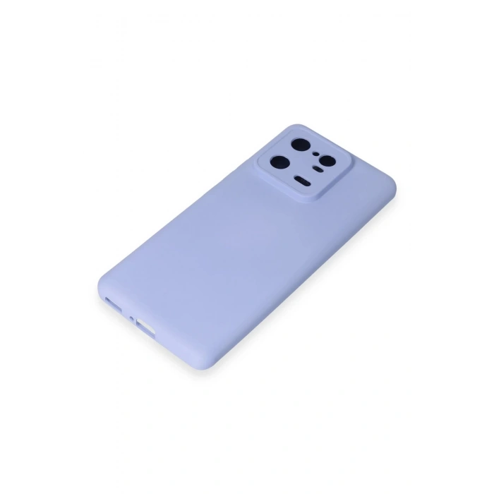 Newface Xiaomi Mi 13 Pro Kılıf Nano içi Kadife Silikon - Lila