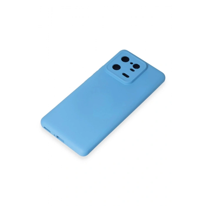 Newface Xiaomi Mi 13 Pro Kılıf Nano içi Kadife Silikon - Mavi