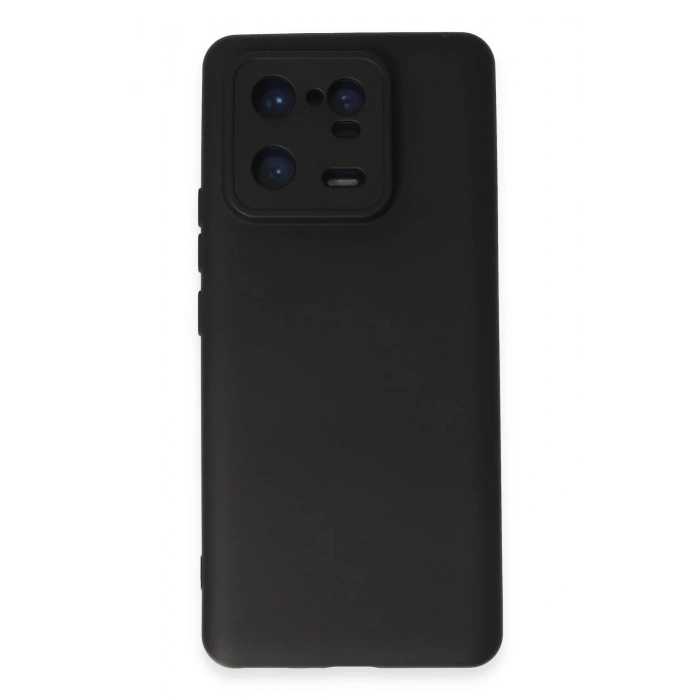 Newface Xiaomi Mi 13 Pro Kılıf Nano içi Kadife Silikon - Siyah