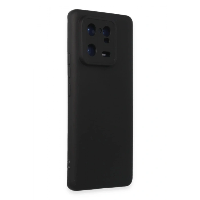 Newface Xiaomi Mi 13 Pro Kılıf Nano içi Kadife Silikon - Siyah