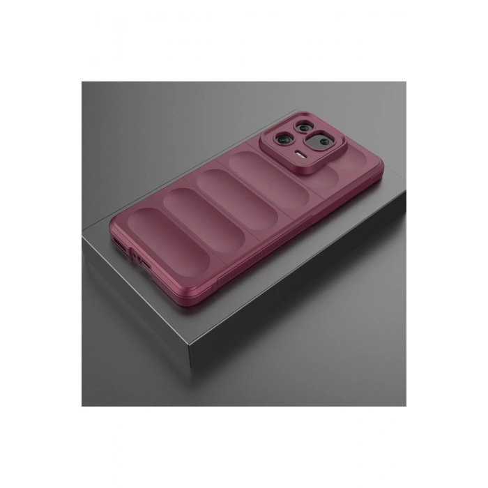 Newface Xiaomi Mi 13 Pro Kılıf Optimum Silikon - Bordo