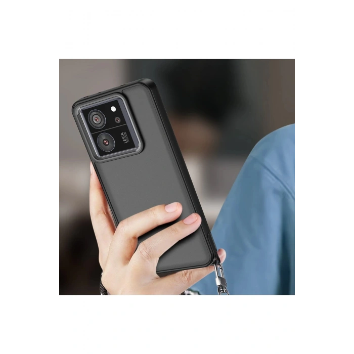 Newface Xiaomi Mi 13T Kılıf Elegant Kapak - Pudra