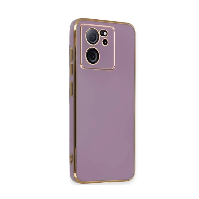 Newface Xiaomi Mi 13T Pro Kılıf Volet Silikon - Mor