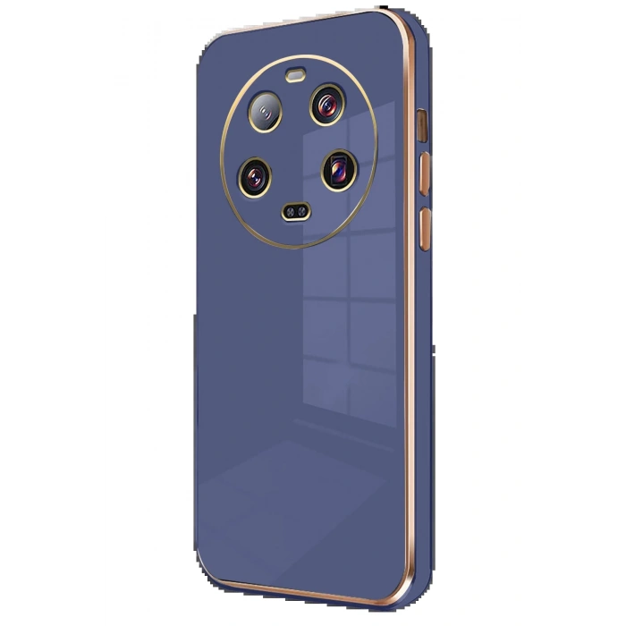 Newface Xiaomi Mi 14 Ultra Kılıf Volet Silikon - Mavi