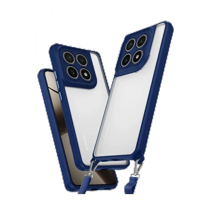 Newface Xiaomi Mi 14T Kılıf Penta Silikon Kılıf - Lacivert