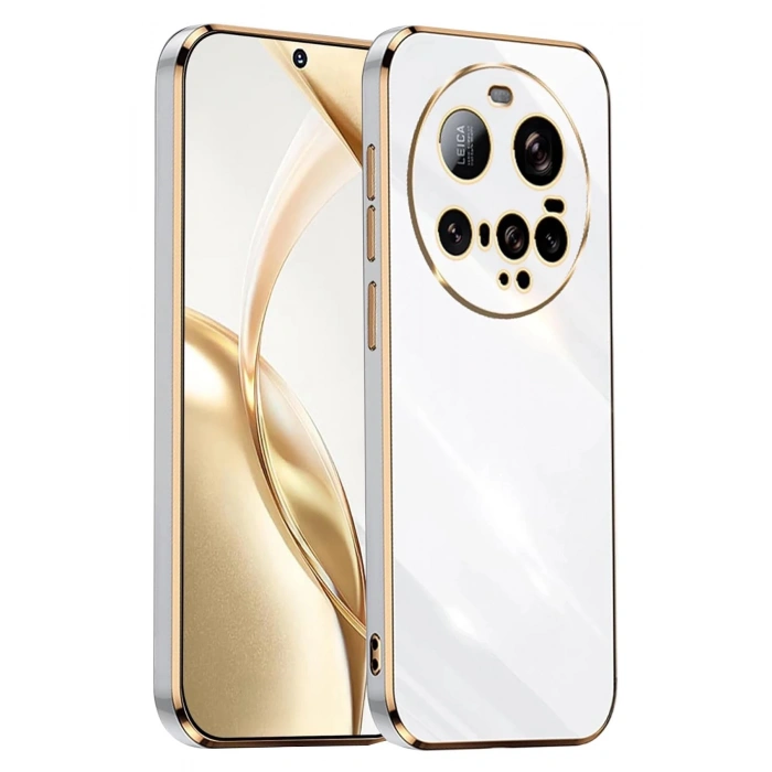 Newface Xiaomi Mi 15 Ultra Kılıf Volet Silikon - Beyaz