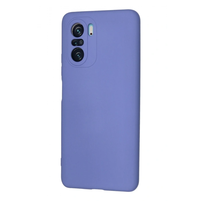 Newface Xiaomi Poco F3 Kılıf Nano içi Kadife Silikon - Lila