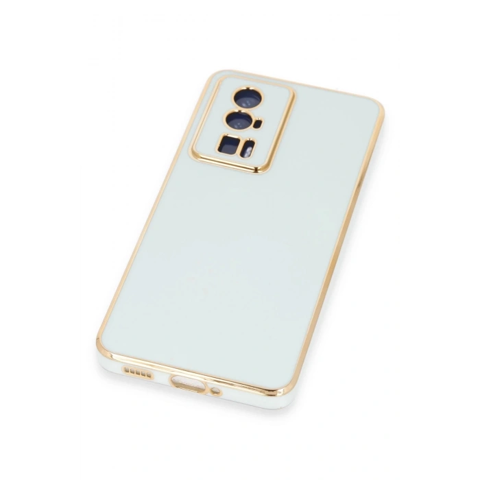 Newface Xiaomi Poco F5 Pro Kılıf Volet Silikon - Açık Yeşil