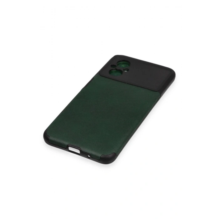 Newface Xiaomi Poco M5 Kılıf Loop Deri Silikon - Yeşil