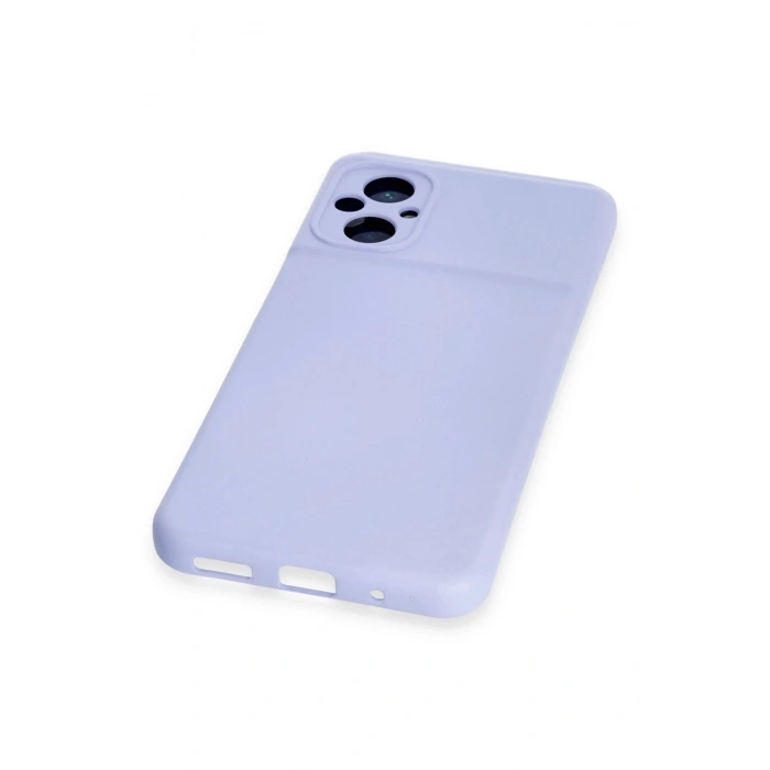 Newface Xiaomi Poco M5 Kılıf Nano içi Kadife Silikon - Lila