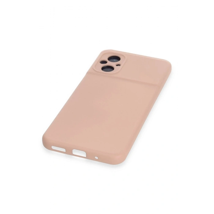 Newface Xiaomi Poco M5 Kılıf Nano içi Kadife Silikon - Pudra