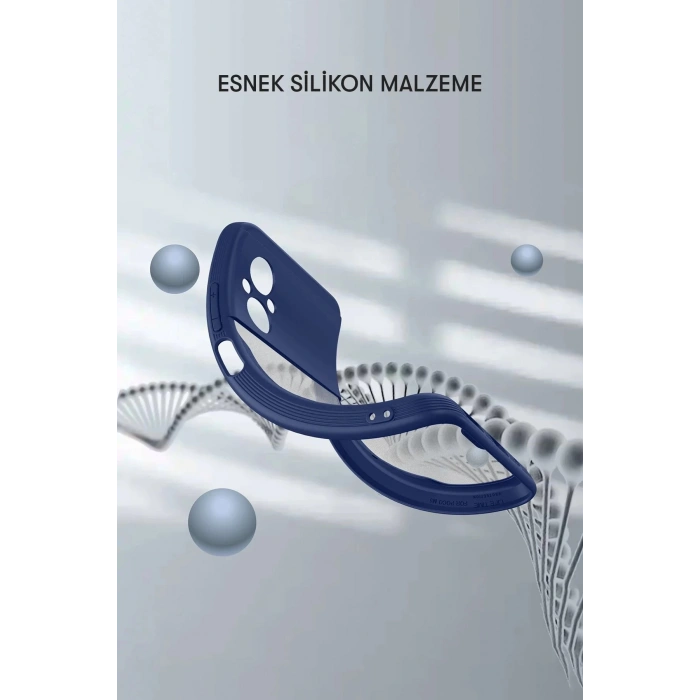 Newface Xiaomi Poco M5 Kılıf Platin Silikon - Yeşil