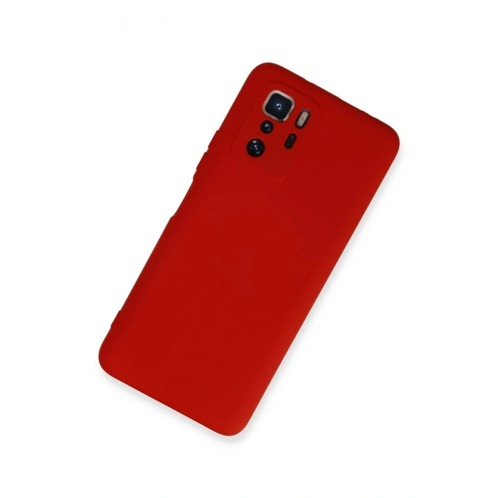 Newface Xiaomi Poco X3 GT Kılıf Nano içi Kadife Silikon - Kırmızı