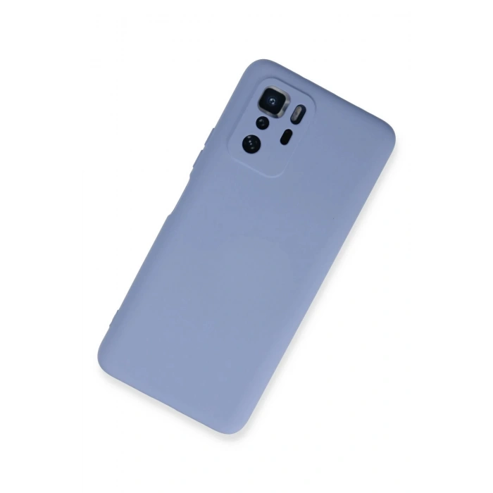 Newface Xiaomi Poco X3 GT Kılıf Nano içi Kadife Silikon - Lila