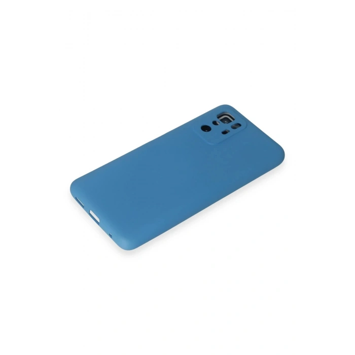 Newface Xiaomi Poco X3 GT Kılıf Nano içi Kadife Silikon - Mavi