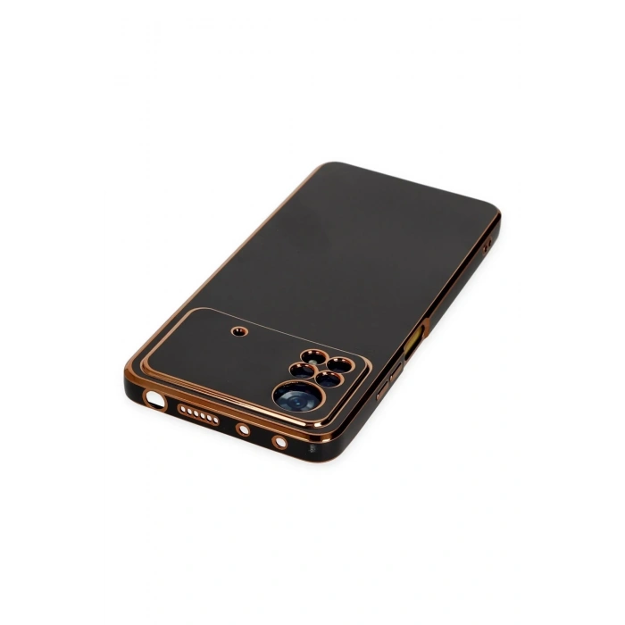 Newface Xiaomi Poco X4 Pro 5G Kılıf Volet Silikon - Siyah