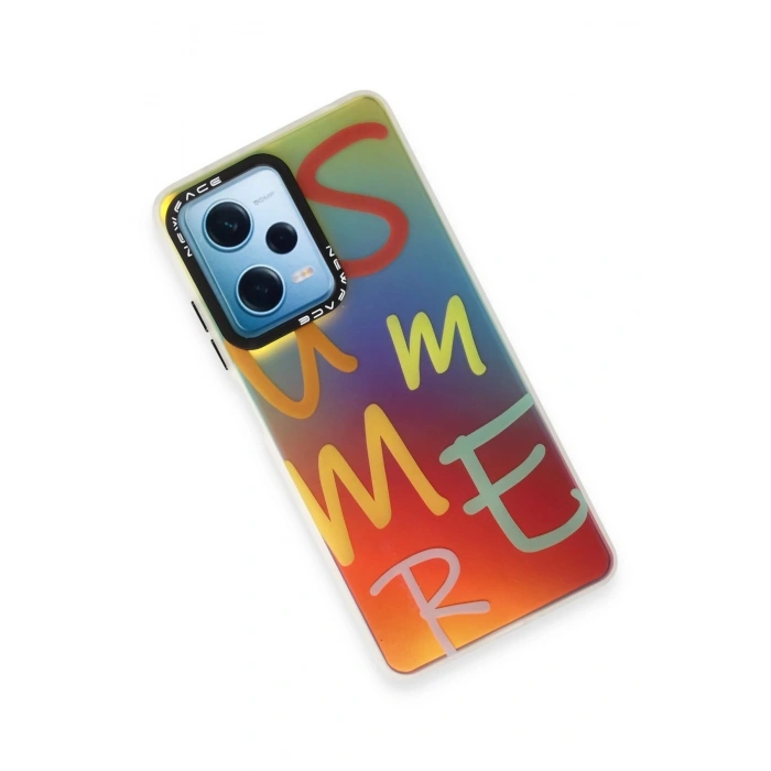 Newface Xiaomi Poco X5 5G Kılıf Estoril Desenli Kapak - Estoril - 3