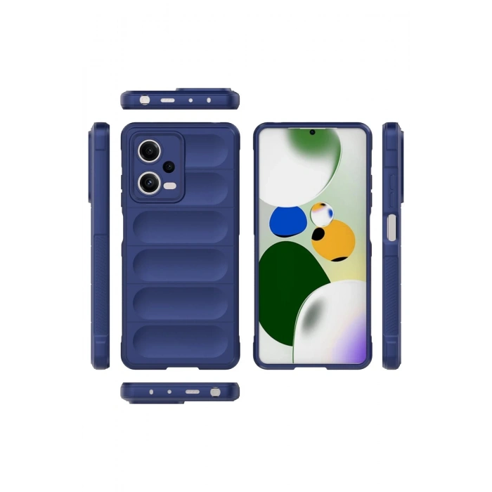 Newface Xiaomi Poco X5 5G Kılıf Optimum Silikon - Lacivert