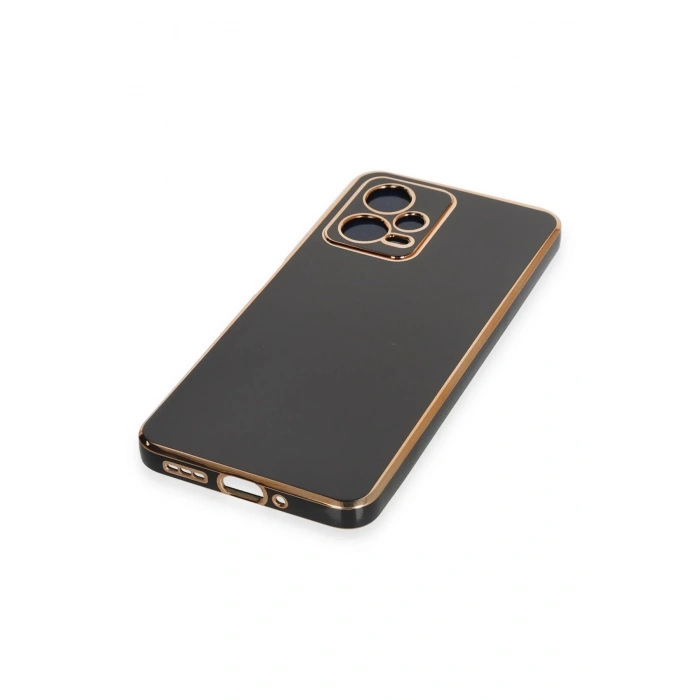 Newface Xiaomi Poco X5 5G Kılıf Volet Silikon - Siyah