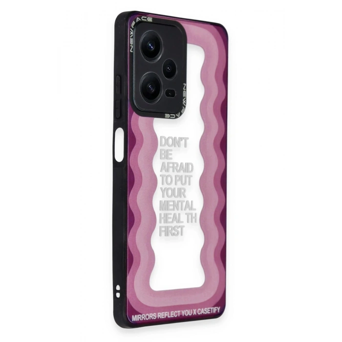 Newface Xiaomi Poco X5 Pro 5G Kılıf Mirror Desenli Kapak - Mirror - 11