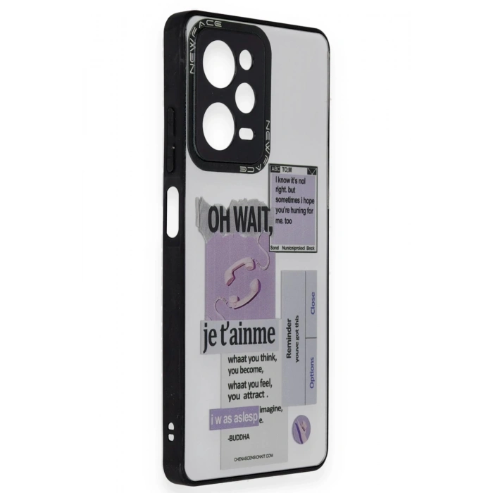 Newface Xiaomi Poco X5 Pro 5G Kılıf Mirror Desenli Kapak - Mirror - 4