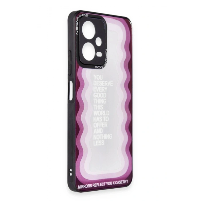 Newface Xiaomi Poco X5 Pro 5G Kılıf Mirror Desenli Kapak - Mirror - 5