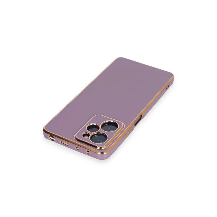 Newface Xiaomi Poco X5 Pro 5G Kılıf Volet Silikon - Mor