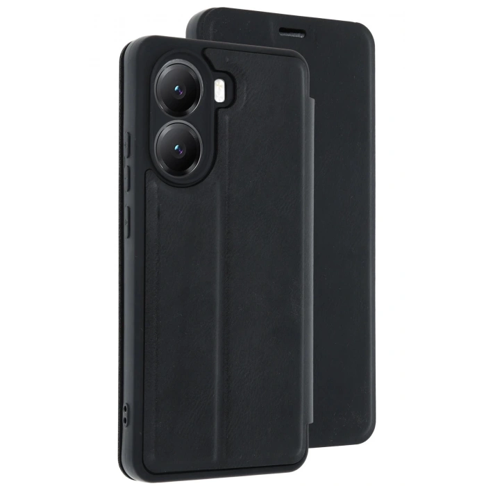 Newface Xiaomi Poco X7 Pro Kılıf Flip Cover - Siyah