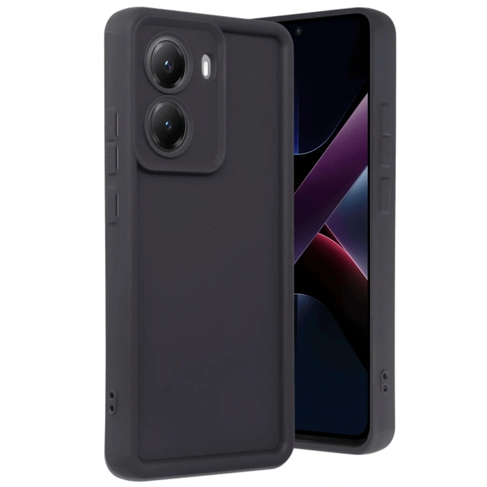 Newface Xiaomi Poco X7 Pro Viera Silikon - Siyah