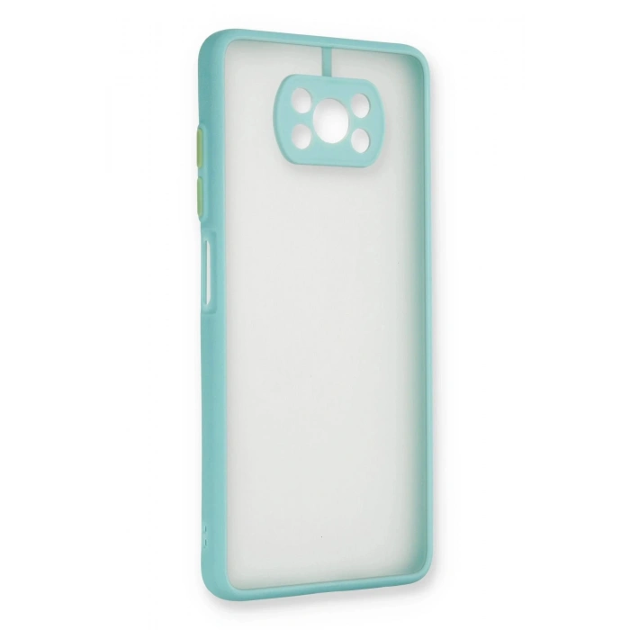 Newface Xiaomi Pocophone X3 Kılıf Montreal Silikon Kapak uaz