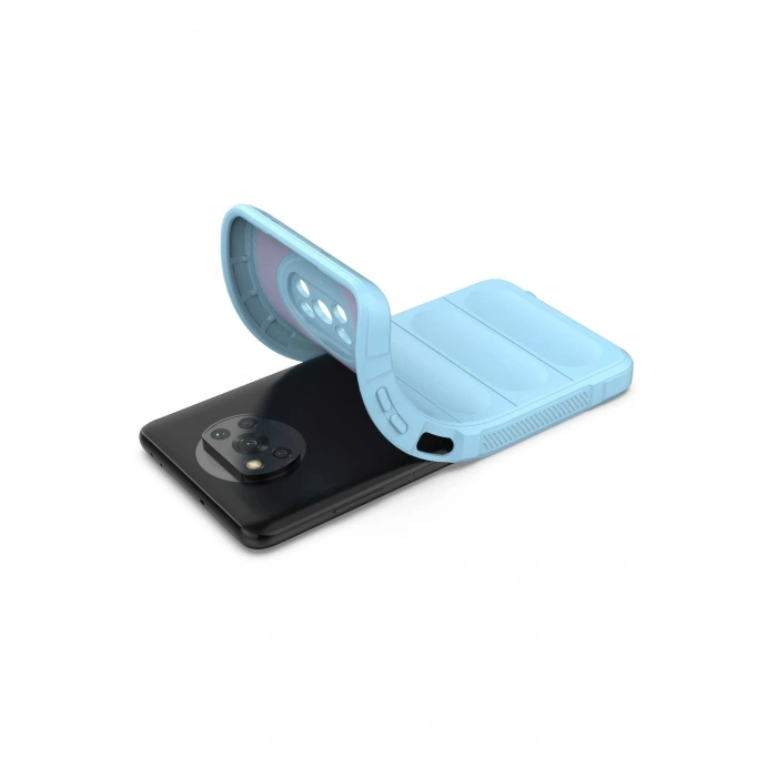 Newface Xiaomi Pocophone X3 Kılıf Optimum Silikon - Sky Blue