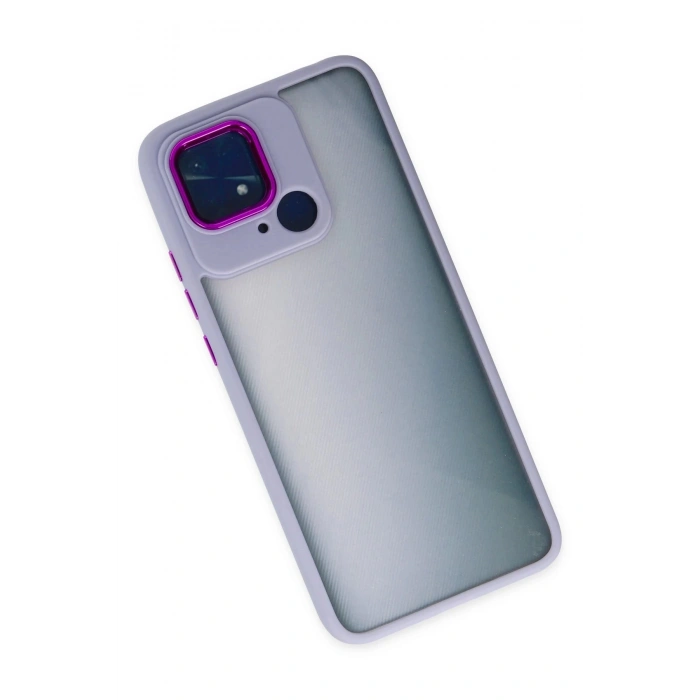 Newface Xiaomi Redmi 10C Kılıf Dora Kapak - Lila
