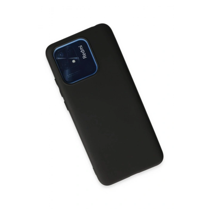 Newface Xiaomi Redmi 10C Kılıf First Silikon - Siyah