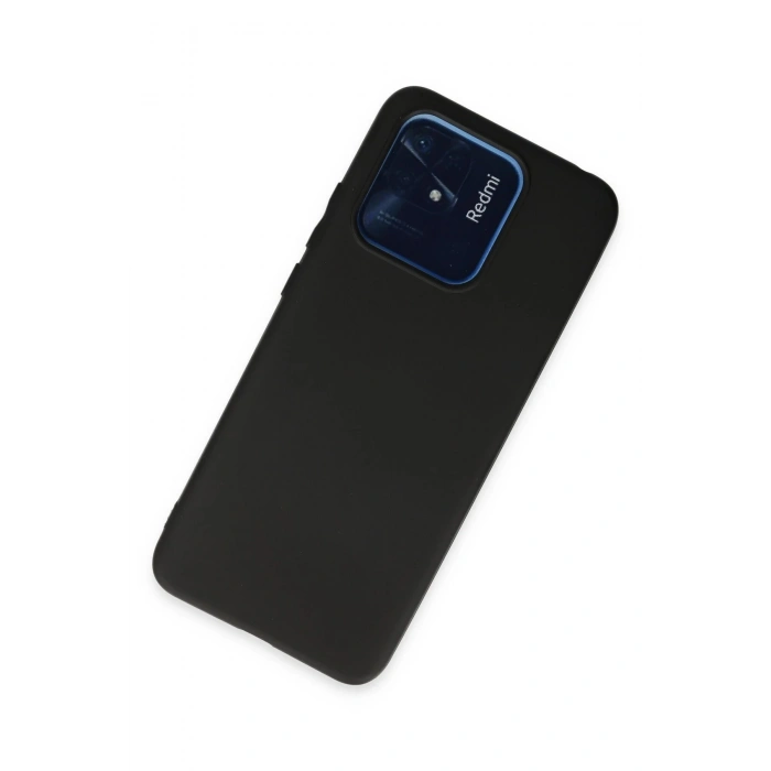 Newface Xiaomi Redmi 10C Kılıf First Silikon - Siyah
