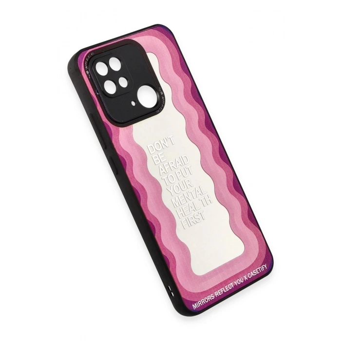 Newface Xiaomi Redmi 10C Kılıf Mirror Desenli Kapak - Mirror - 11