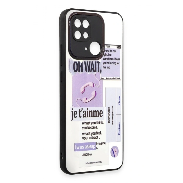 Newface Xiaomi Redmi 10C Kılıf Mirror Desenli Kapak - Mirror - 4