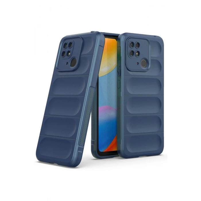 Newface Xiaomi Redmi 10C Kılıf Optimum Silikon - Lacivert