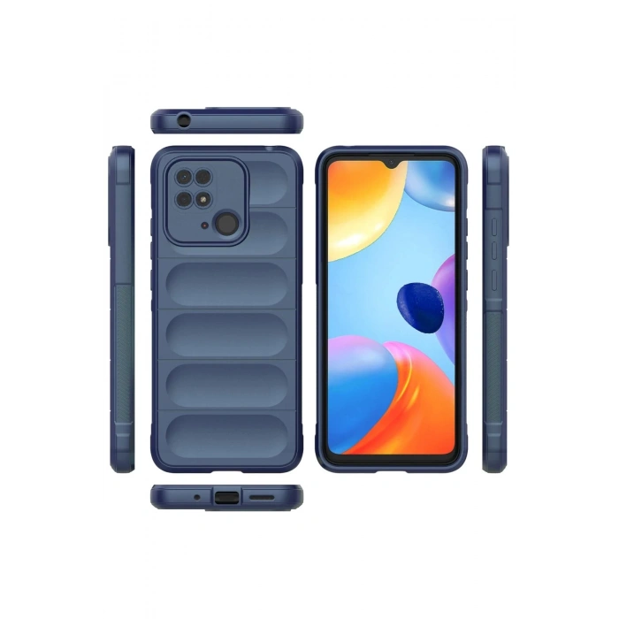 Newface Xiaomi Redmi 10C Kılıf Optimum Silikon - Lacivert