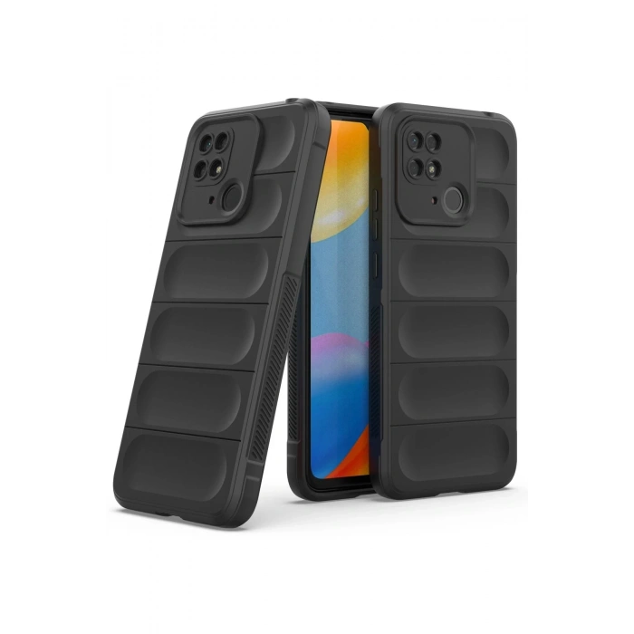 Newface Xiaomi Redmi 10C Kılıf Optimum Silikon - Siyah