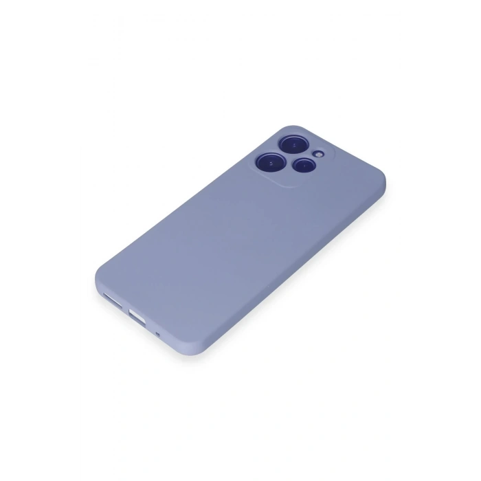 Newface Xiaomi Redmi 12 Kılıf Nano içi Kadife Silikon - Lila