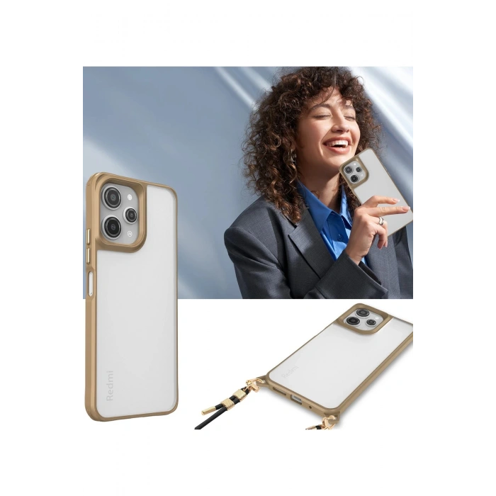 Newface Xiaomi Redmi 12 Kılıf Penta Silikon Kılıf - Siyah