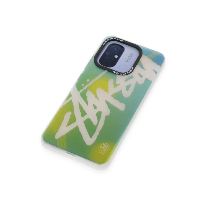 Newface Xiaomi Redmi 12C Kılıf Estoril Desenli Kapak - Estoril - 2