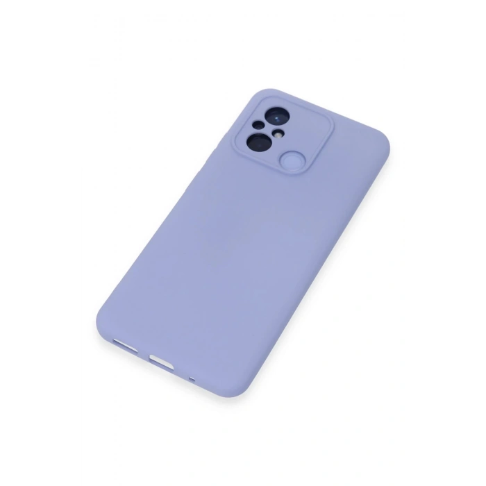 Newface Xiaomi Redmi 12C Kılıf Nano içi Kadife Silikon - Lila