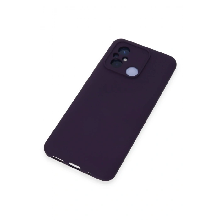 Newface Xiaomi Redmi 12C Kılıf Nano içi Kadife Silikon - Mor